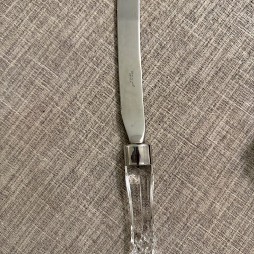 WATERFORD LISMORE BRIDAL CAKE KNIFE $175 - Picture 4 of 4